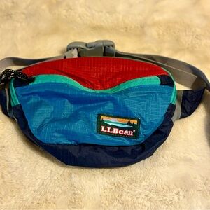 L.L. Bean Multicolor Fanny Pack